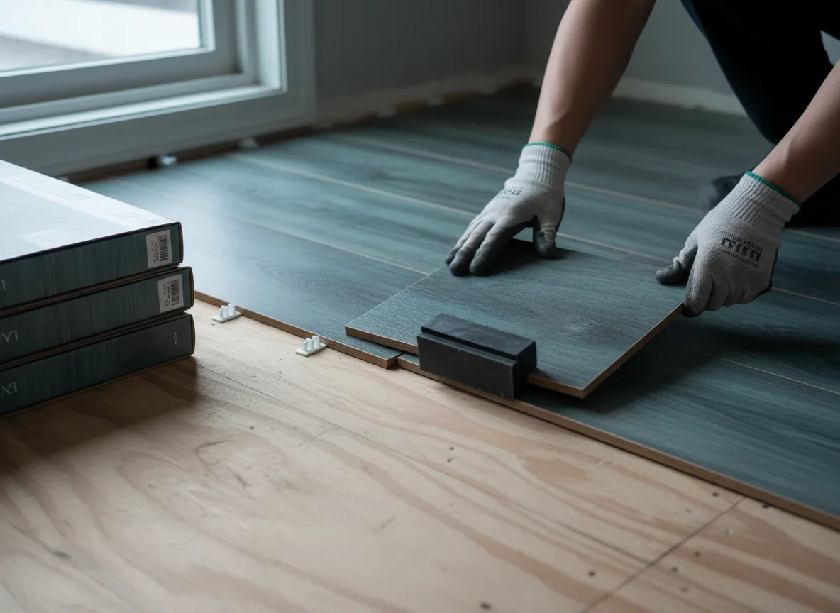Luxury Vinyl Plank Installation company in Glenfield, ND